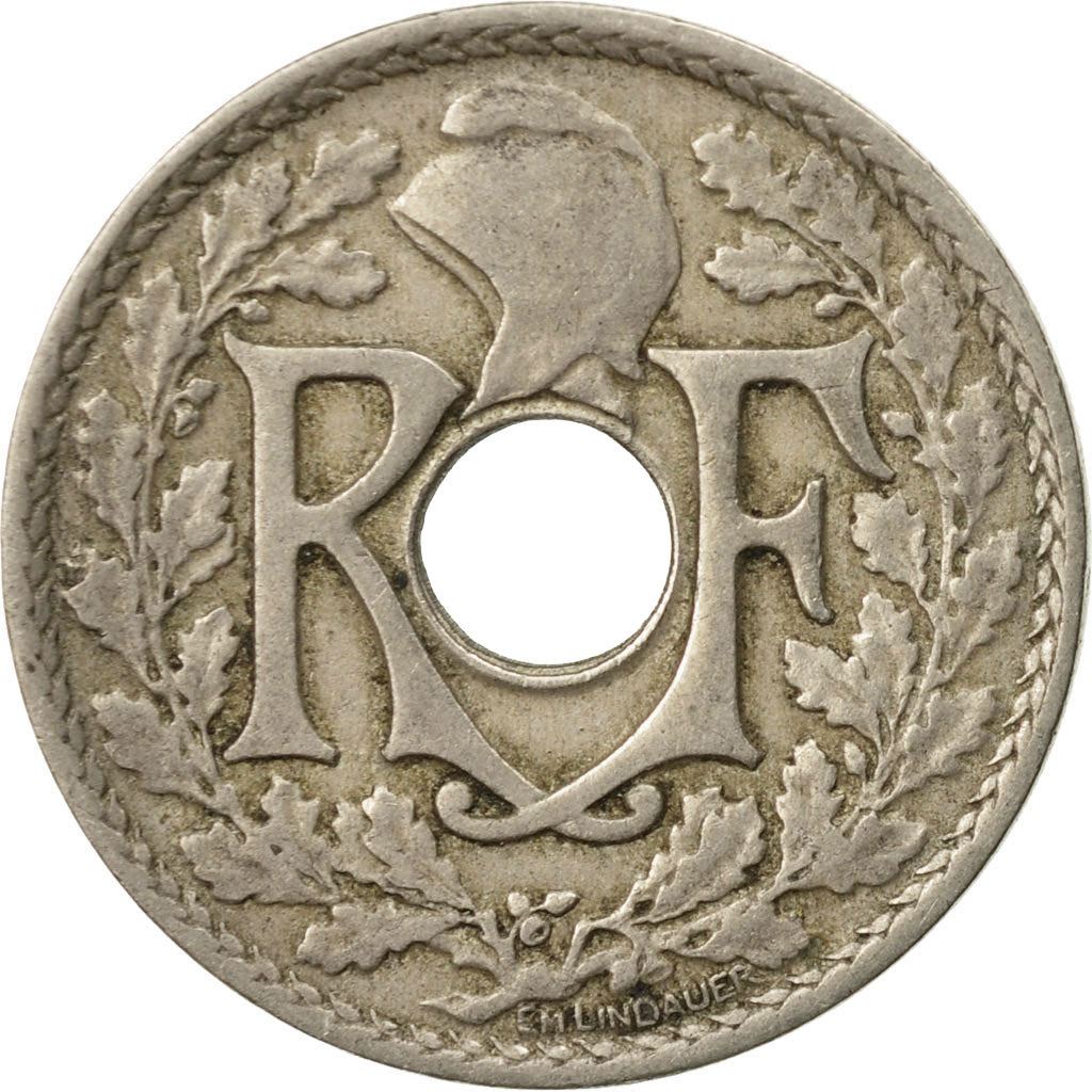 French 25 Centimes Coin | KM867a | France | 1917 - 1937