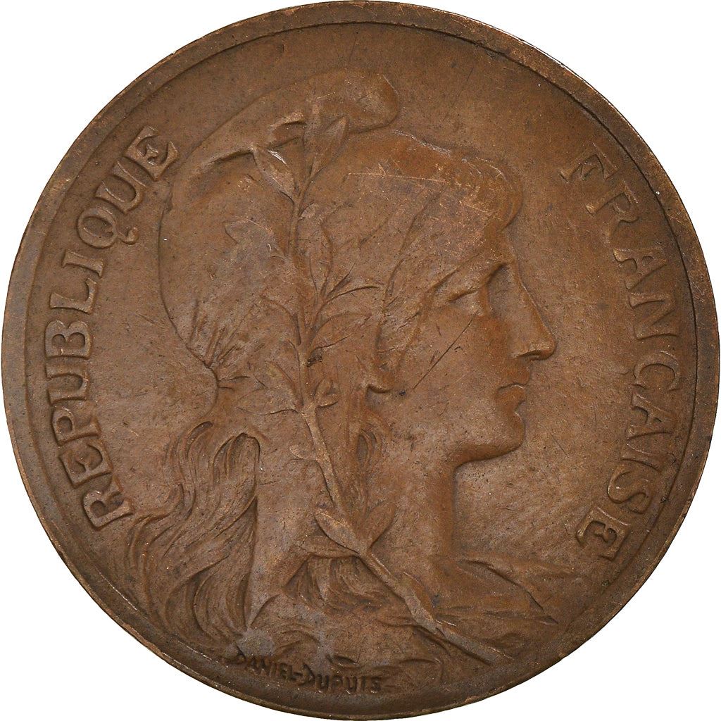 French 5 Centimes Coin | KM842 | France | 1897 - 1921