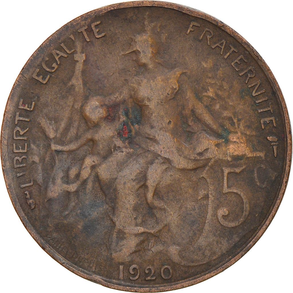 French 5 Centimes Coin | KM842 | France | 1897 - 1921