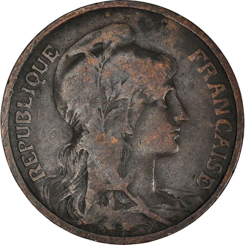 French 5 Centimes Coin | KM842 | France | 1897 - 1921