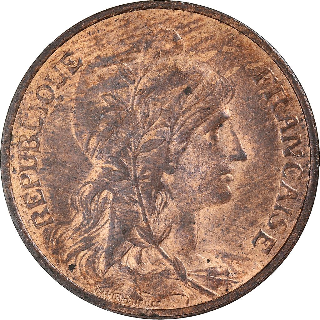 French 5 Centimes Coin | KM842 | France | 1897 - 1921