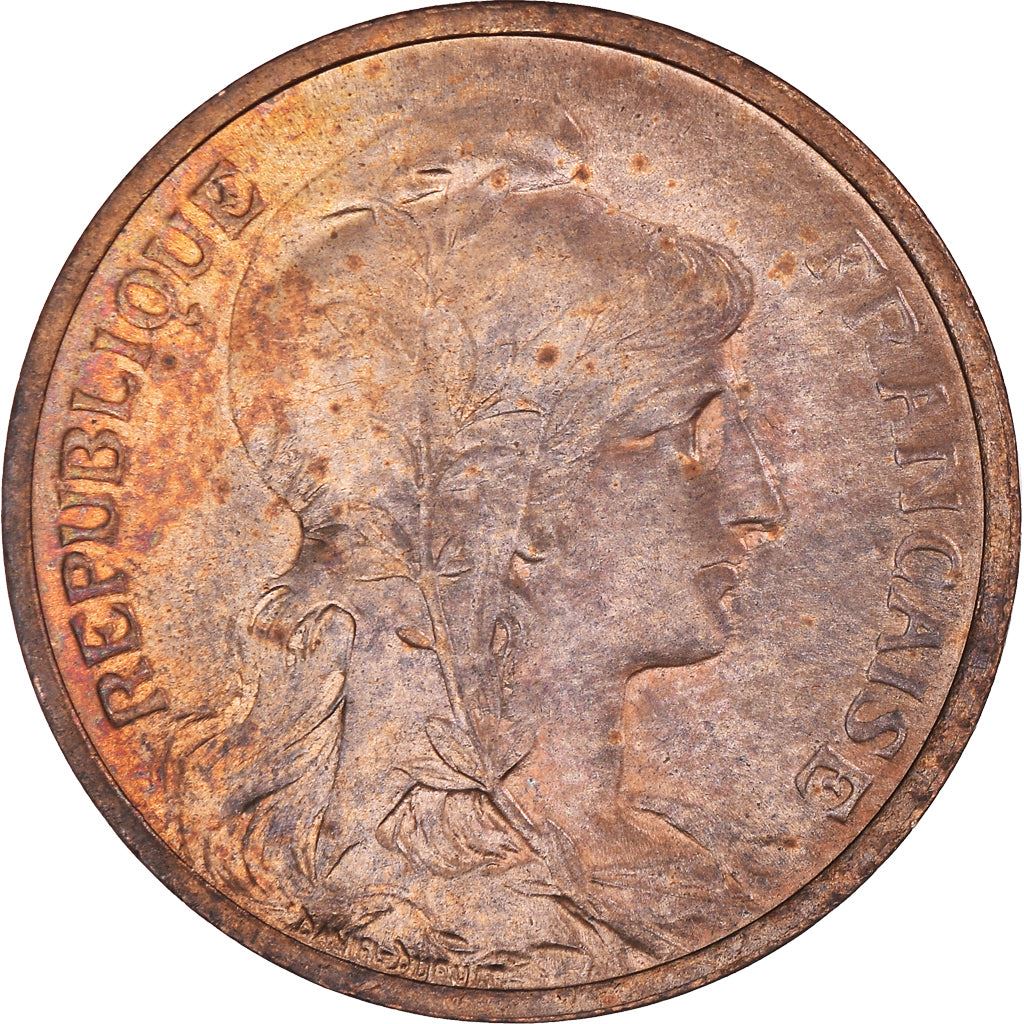 French 5 Centimes Coin | KM842 | France | 1897 - 1921