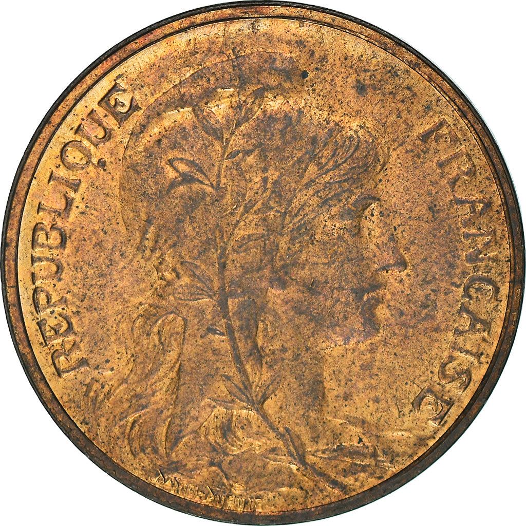 French 5 Centimes Coin | KM842 | France | 1897 - 1921