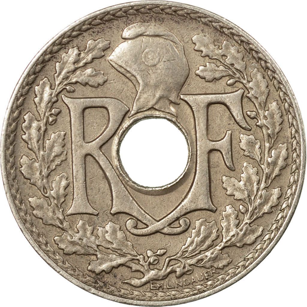 French 5 Centimes Coin | KM875 | France | 1920 - 1938