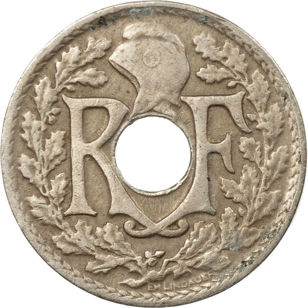 French 5 Centimes Coin | KM875 | France | 1920 - 1938