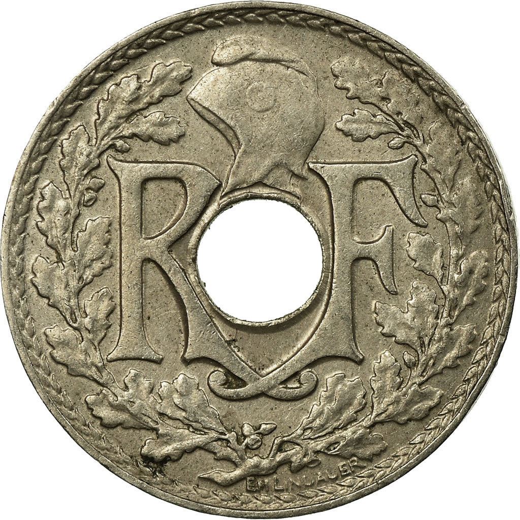 French 5 Centimes Coin | KM875 | France | 1920 - 1938