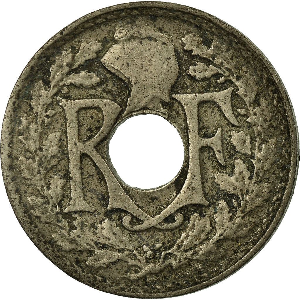 French 5 Centimes Coin | KM875 | France | 1920 - 1938