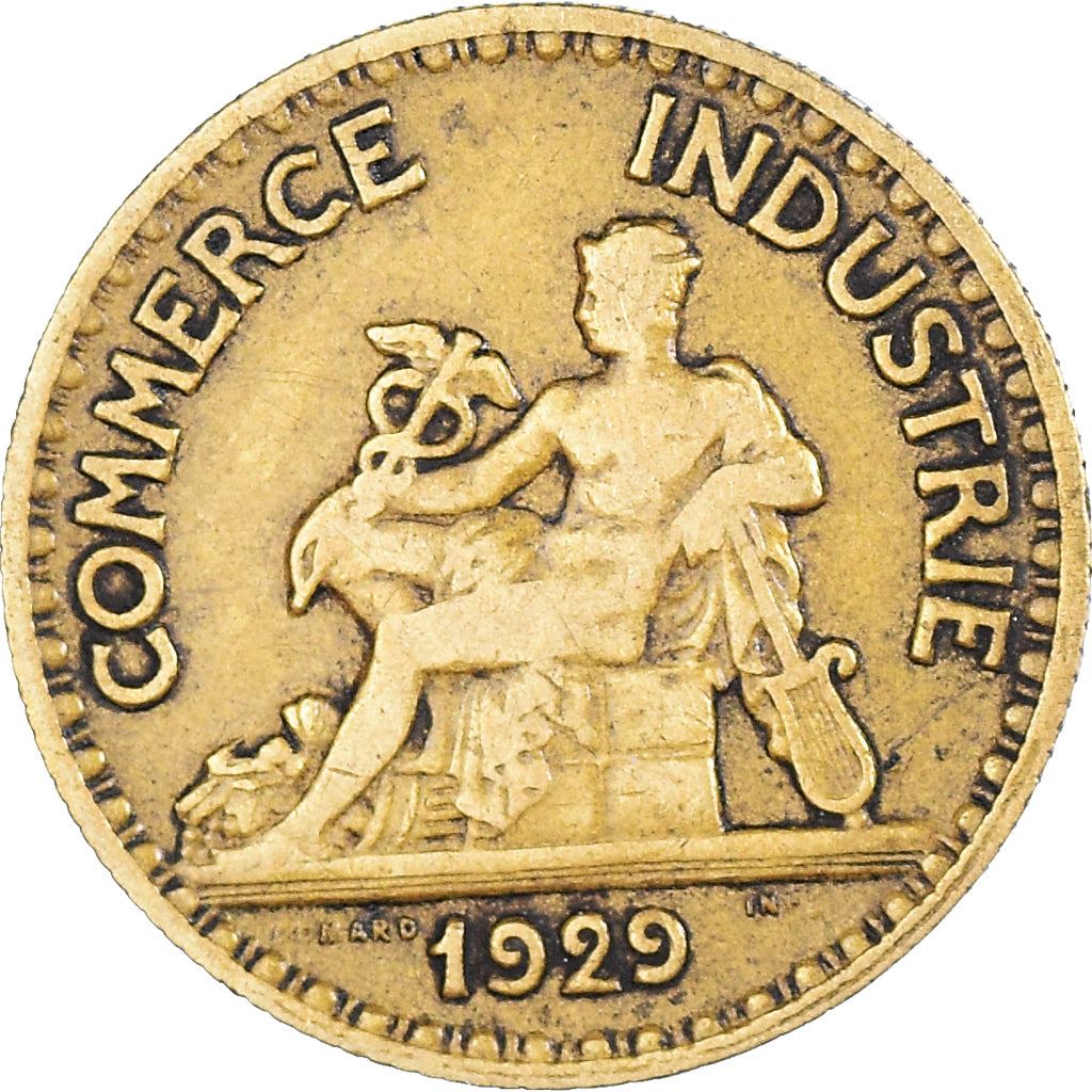 French 50 Centimes Coin | Chambers of Commerce | KM884 | France | 1920 - 1929