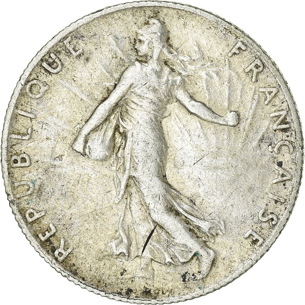 French 50 Centimes Coin | Silver | KM854 | France | 1897 - 1920