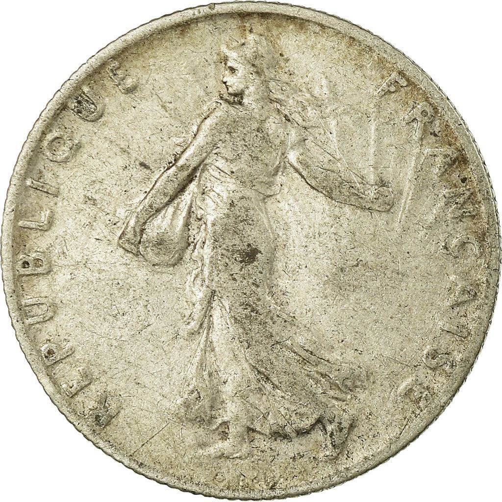 French 50 Centimes Coin | Silver | KM854 | France | 1897 - 1920