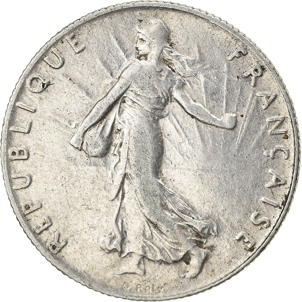 French 50 Centimes Coin | Silver | KM854 | France | 1897 - 1920