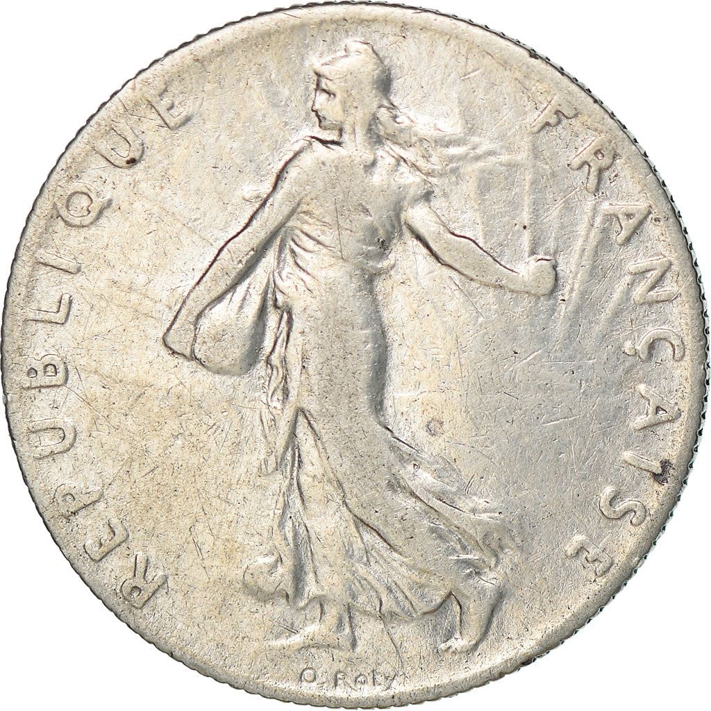 French 50 Centimes Coin | Silver | KM854 | France | 1897 - 1920