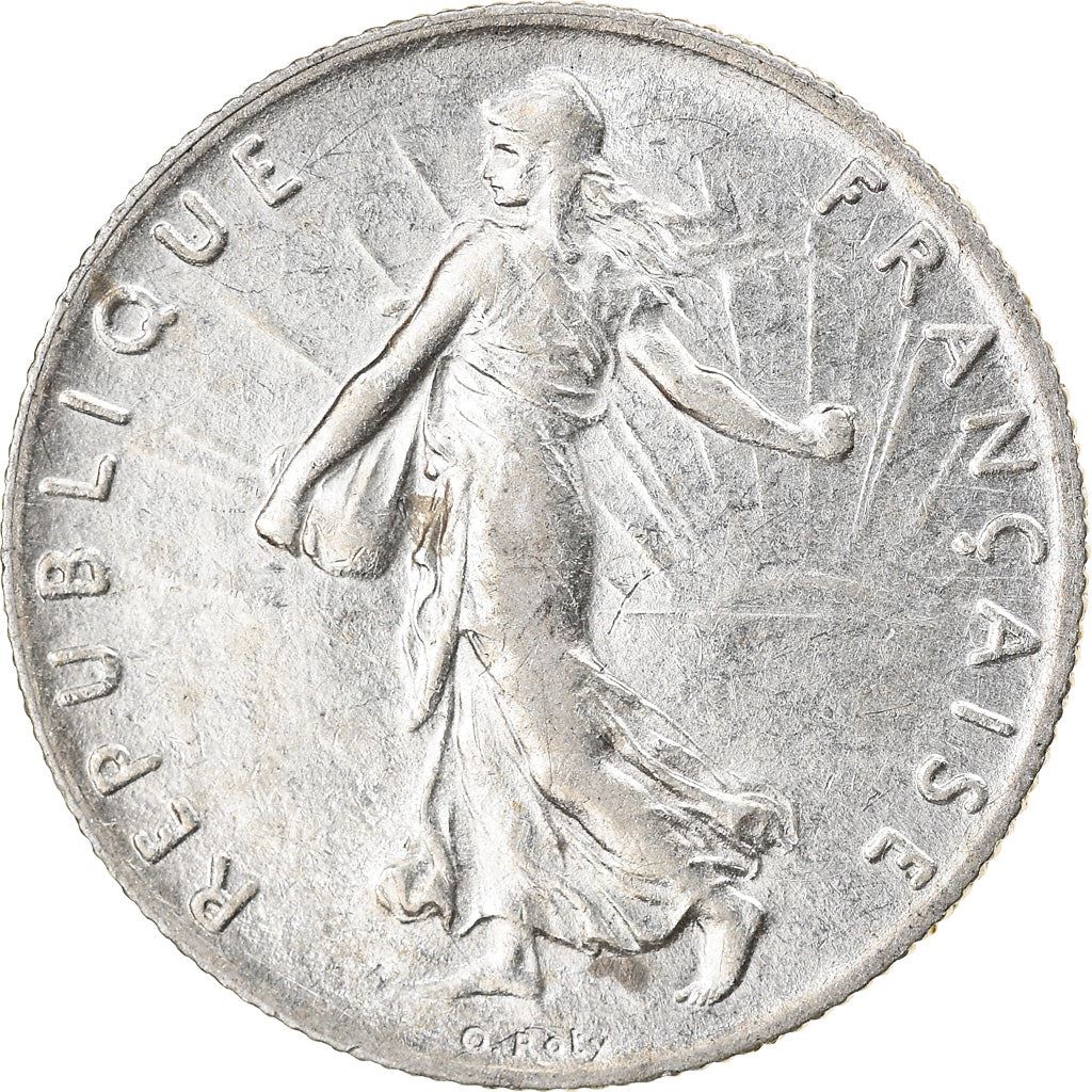 French 50 Centimes Coin | Silver | KM854 | France | 1897 - 1920