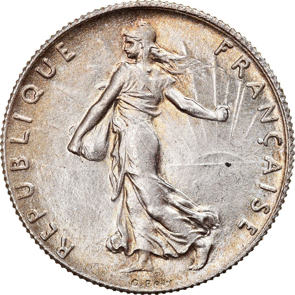 French 50 Centimes Coin | Silver | KM854 | France | 1897 - 1920