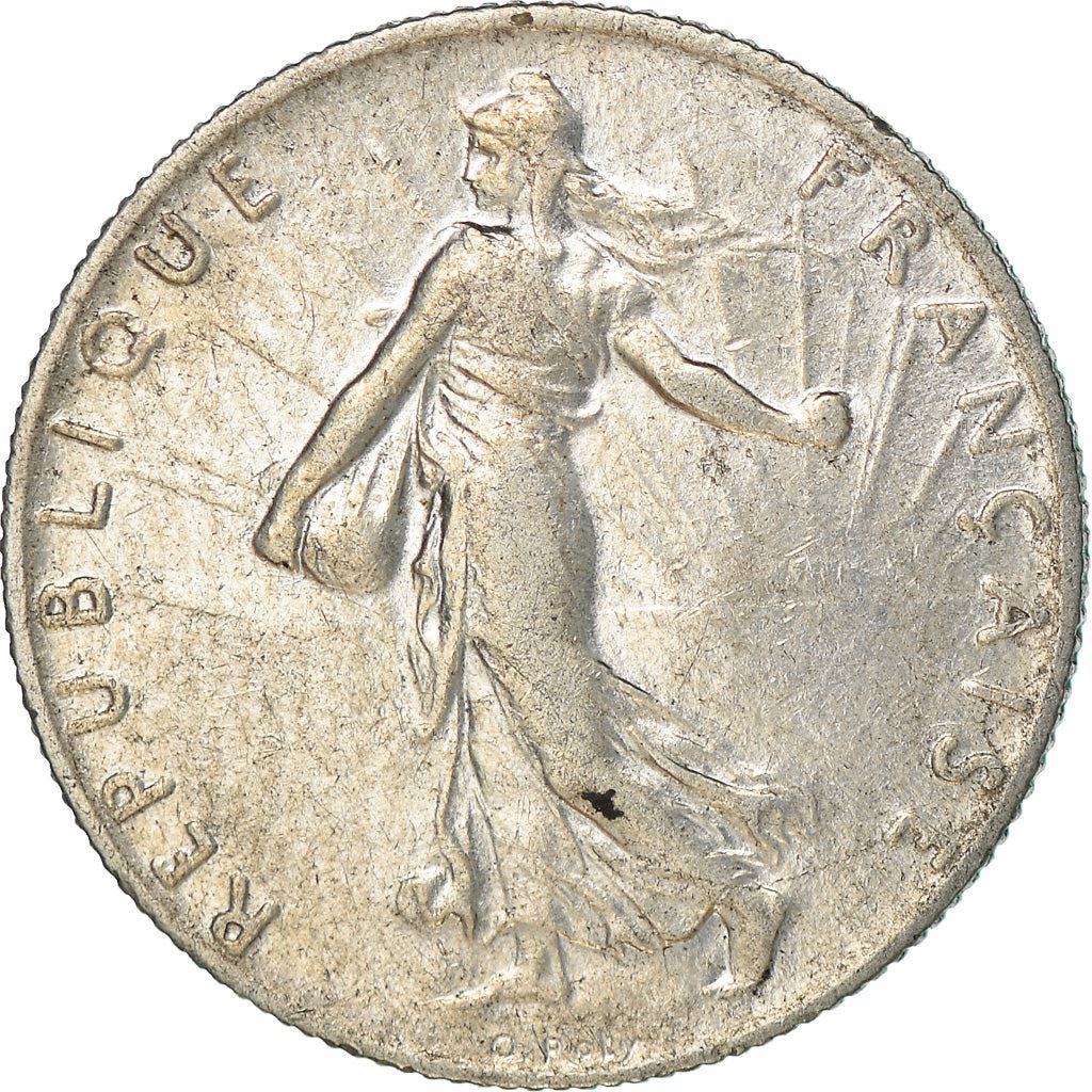 French 50 Centimes Coin | Silver | KM854 | France | 1897 - 1920