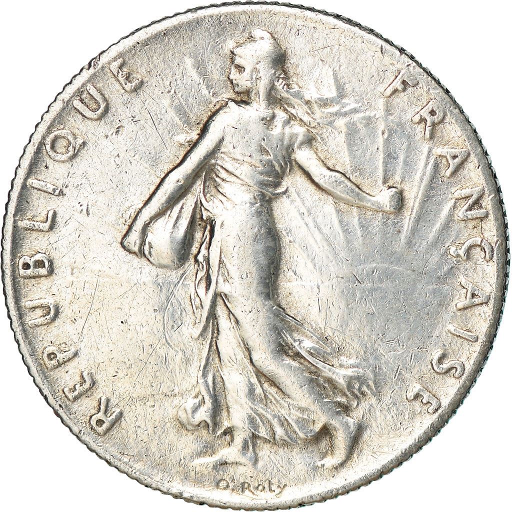 French 50 Centimes Coin | Silver | KM854 | France | 1897 - 1920