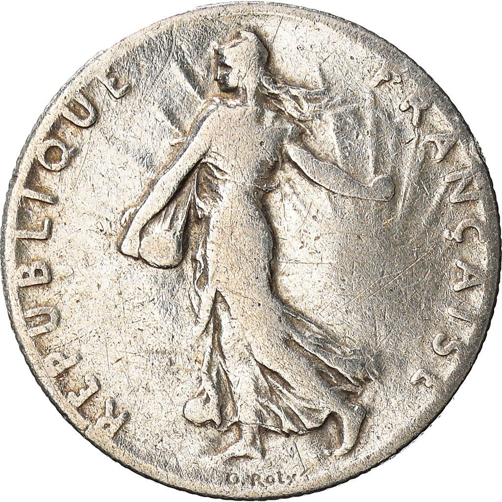 French 50 Centimes Coin | Silver | KM854 | France | 1897 - 1920