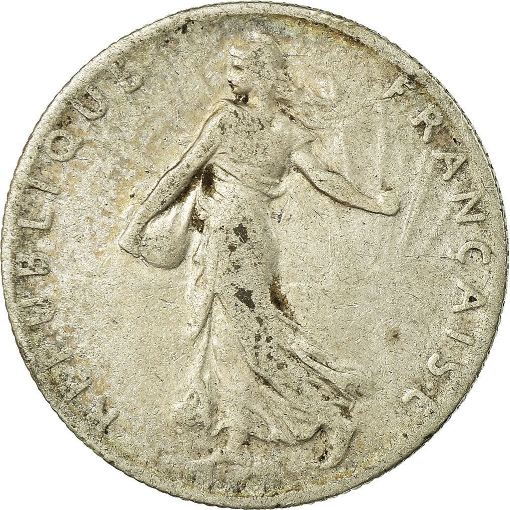 French 50 Centimes Coin | Silver | KM854 | France | 1897 - 1920