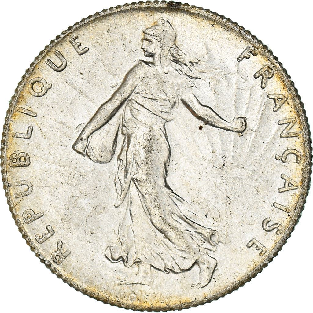 French 50 Centimes Coin | Silver | KM854 | France | 1897 - 1920