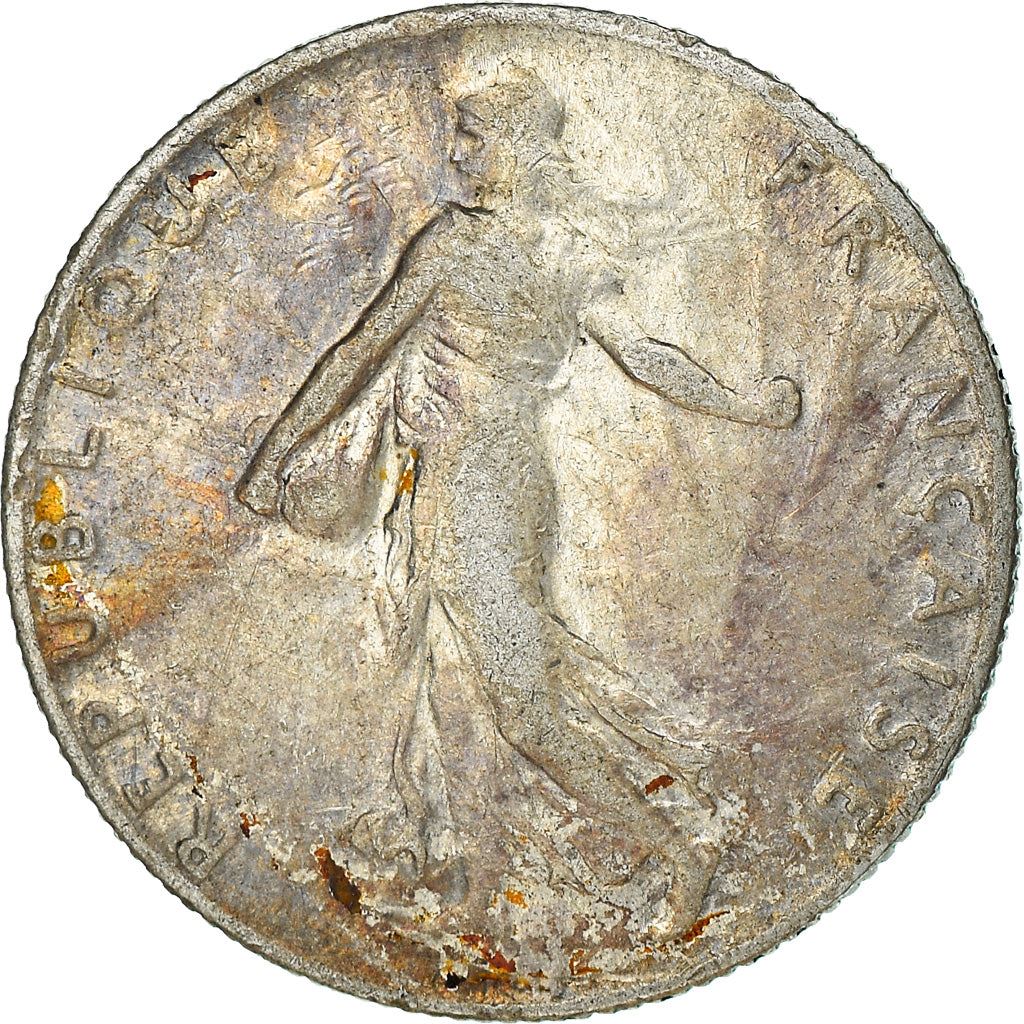 French 50 Centimes Coin | Silver | KM854 | France | 1897 - 1920