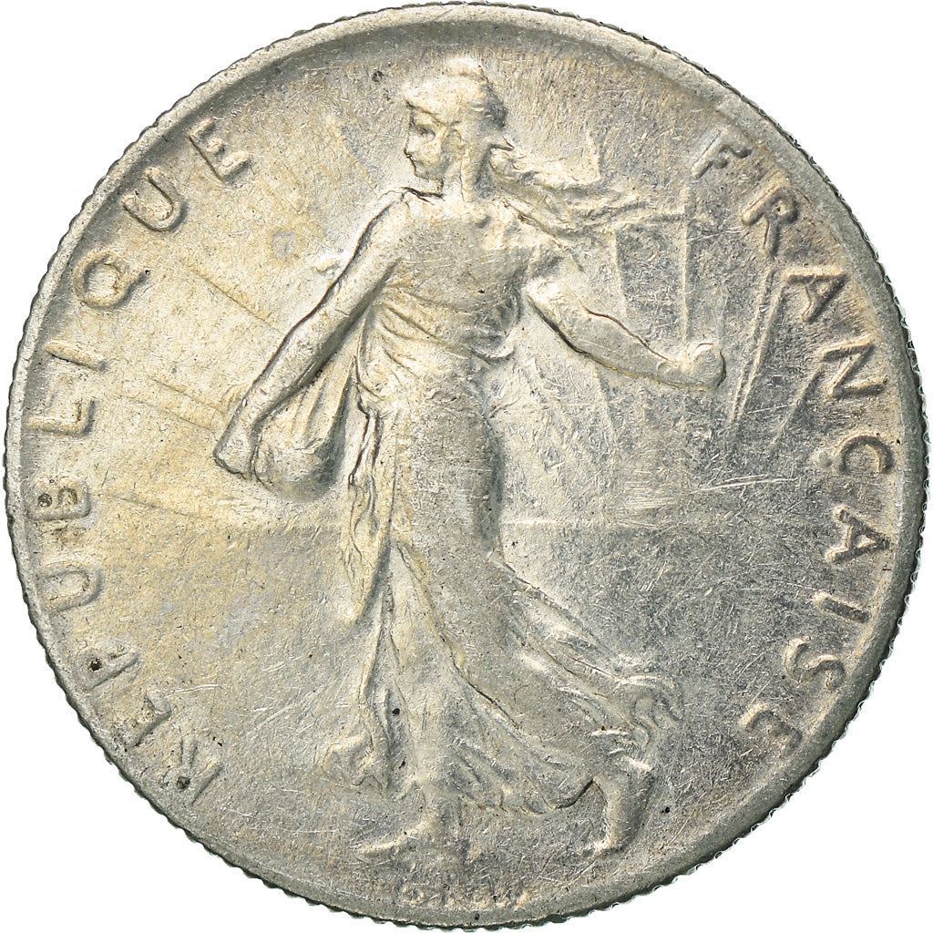 French 50 Centimes Coin | Silver | KM854 | France | 1897 - 1920