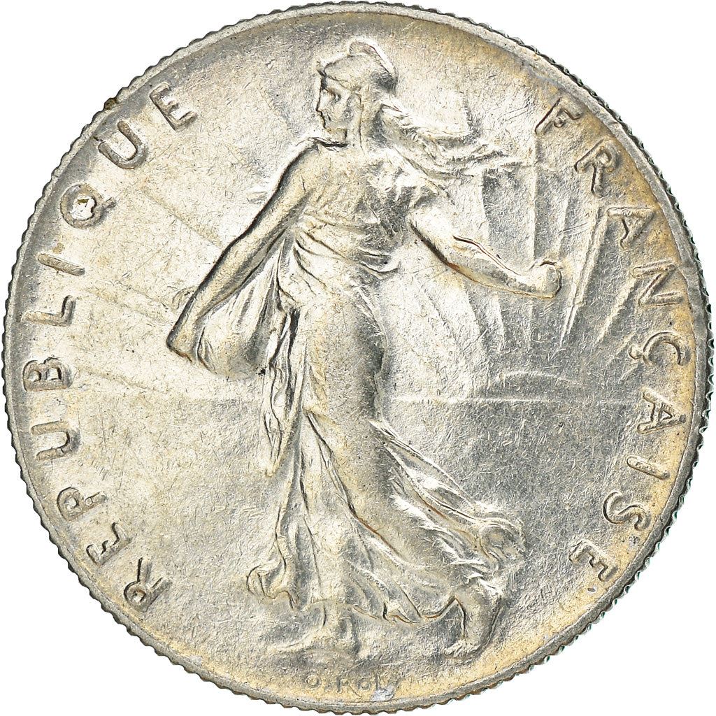 French 50 Centimes Coin | Silver | KM854 | France | 1897 - 1920