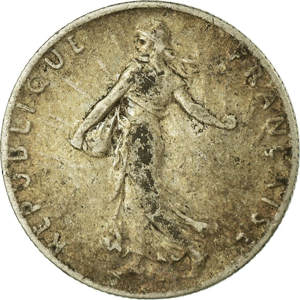 French 50 Centimes Coin | Silver | KM854 | France | 1897 - 1920