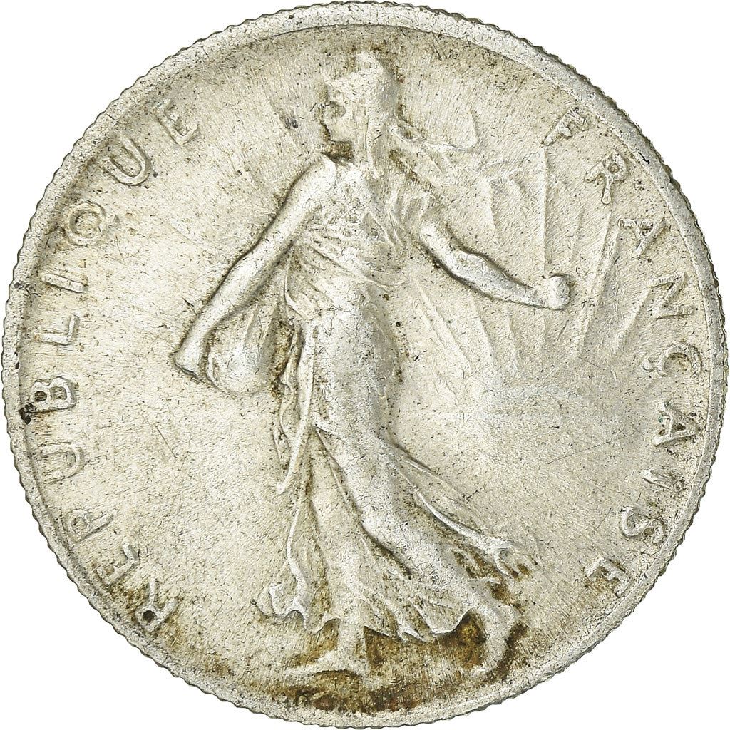 French 50 Centimes Coin | Silver | KM854 | France | 1897 - 1920