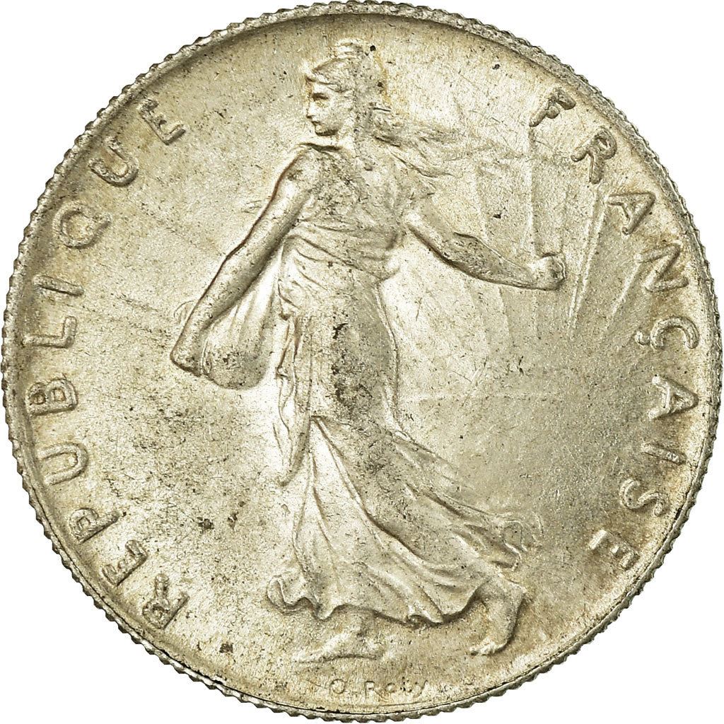 French 50 Centimes Coin | Silver | KM854 | France | 1897 - 1920