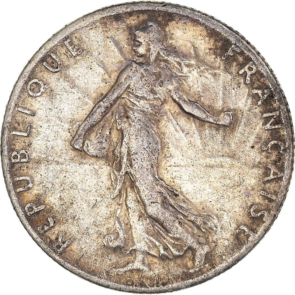 French 50 Centimes Coin | Silver | KM854 | France | 1897 - 1920