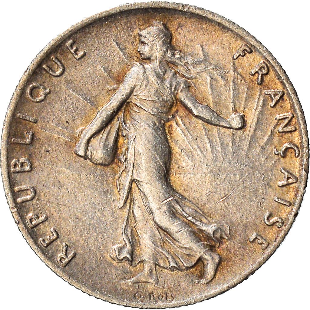 French 50 Centimes Coin | Silver | KM854 | France | 1897 - 1920