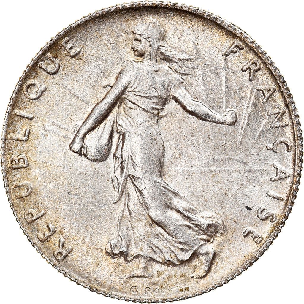 French 50 Centimes Coin | Silver | KM854 | France | 1897 - 1920