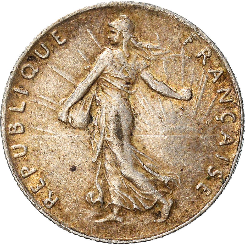 French 50 Centimes Coin | Silver | KM854 | France | 1897 - 1920