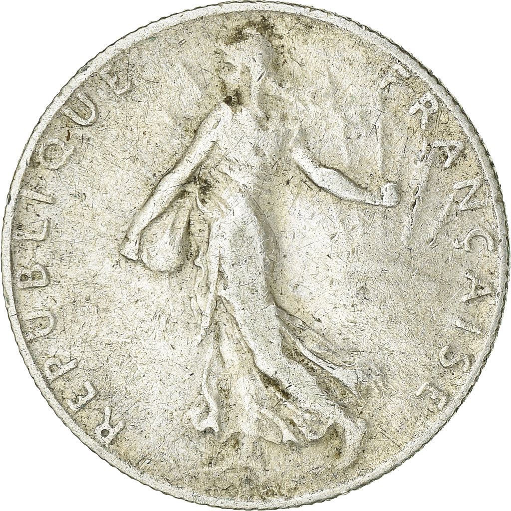 French 50 Centimes Coin | Silver | KM854 | France | 1897 - 1920