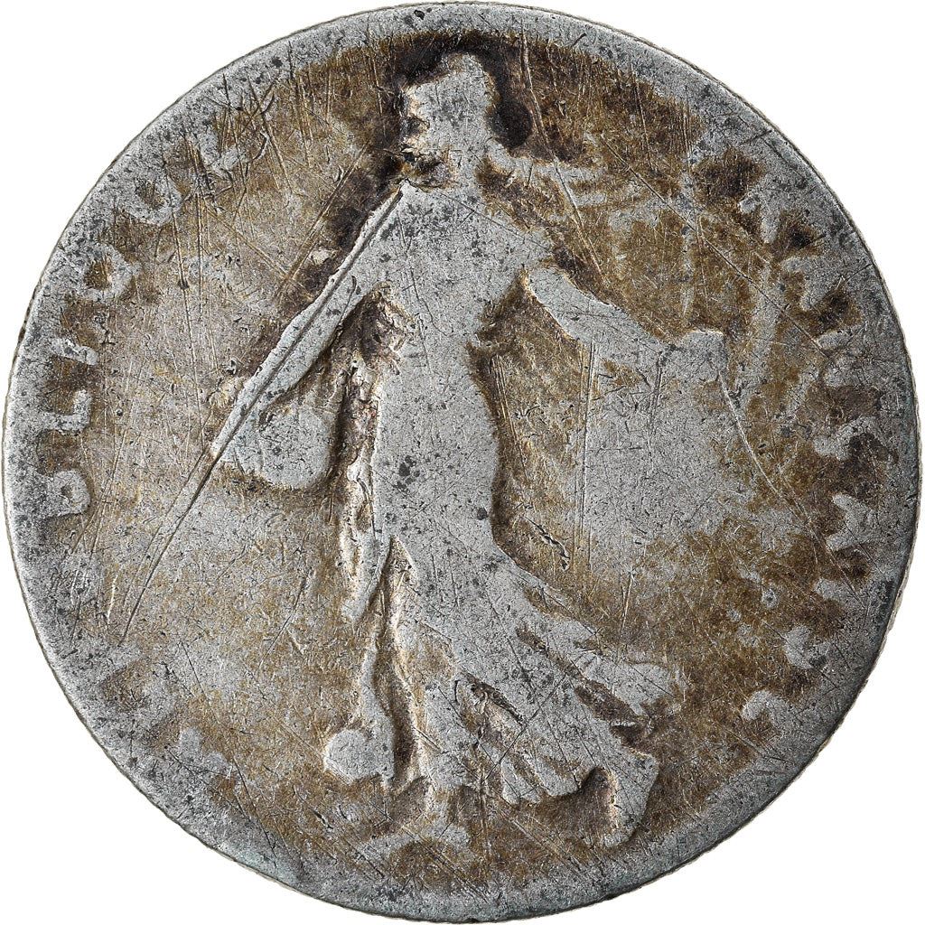 French 50 Centimes Coin | Silver | KM854 | France | 1897 - 1920