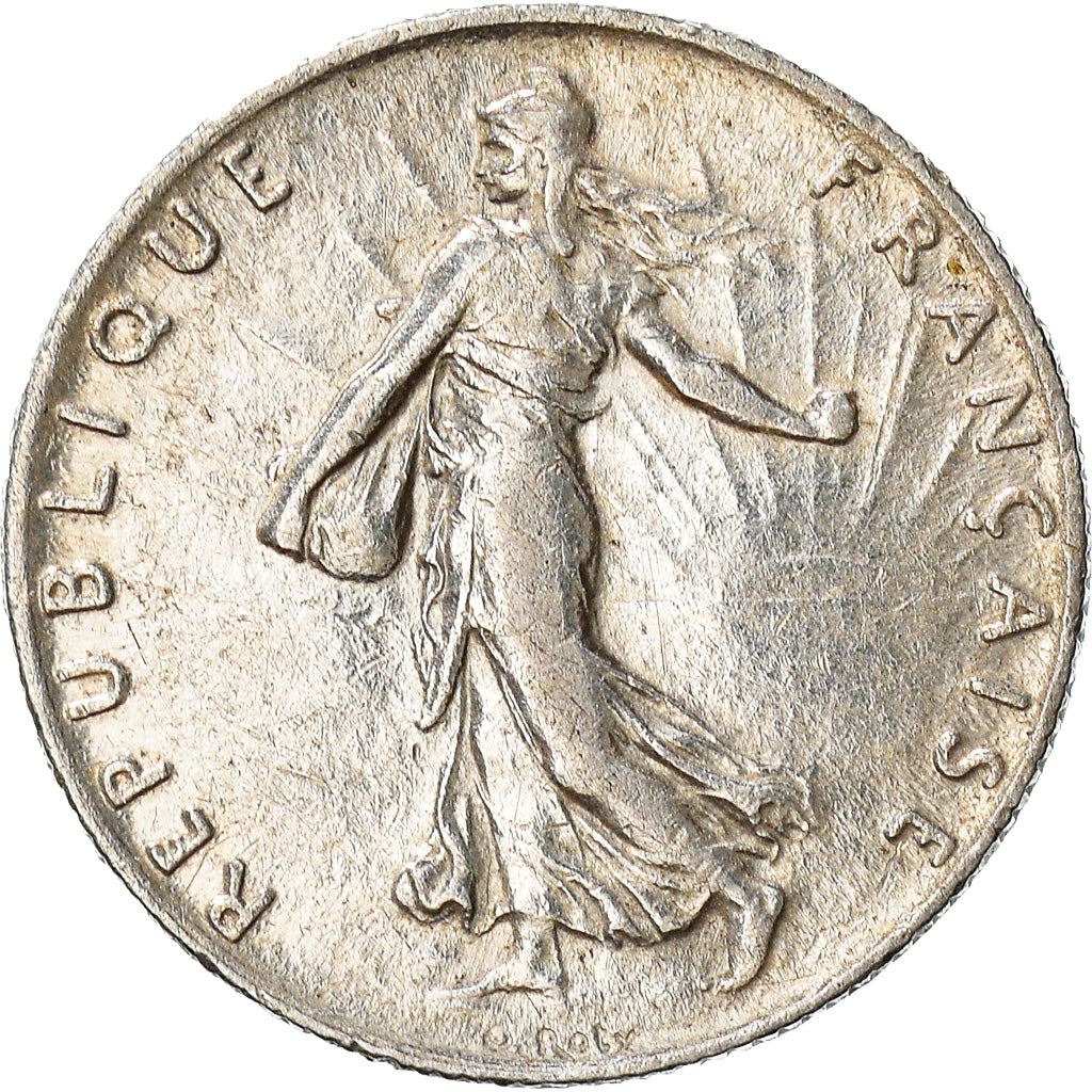 French 50 Centimes Coin | Silver | KM854 | France | 1897 - 1920