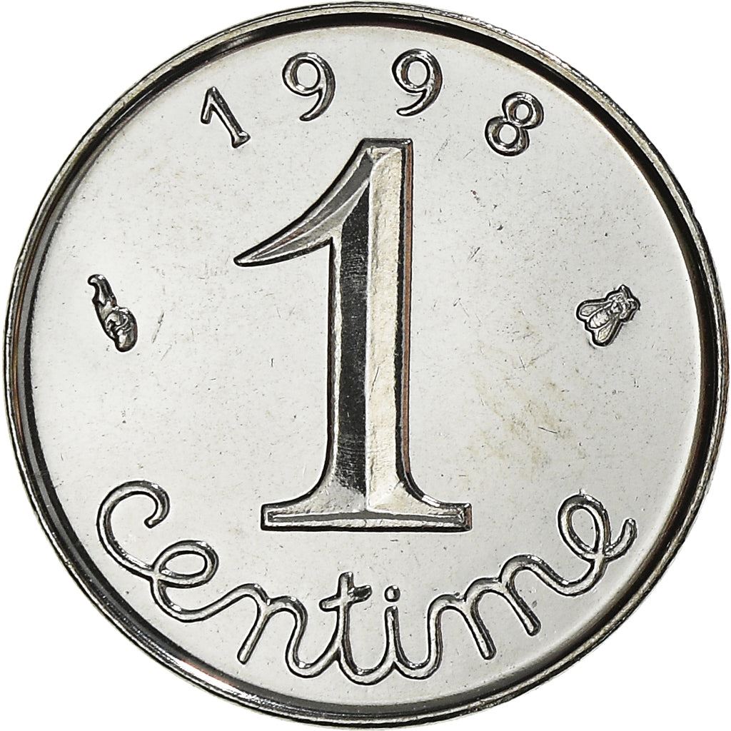 French Coin 1 Centime | KM928 | France | 1961 - 2001