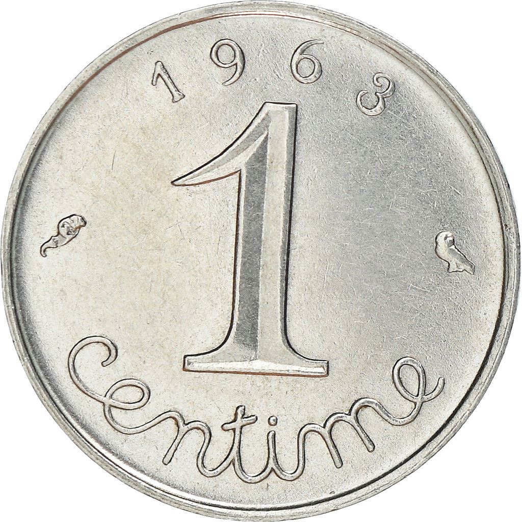 French Coin 1 Centime | KM928 | France | 1961 - 2001