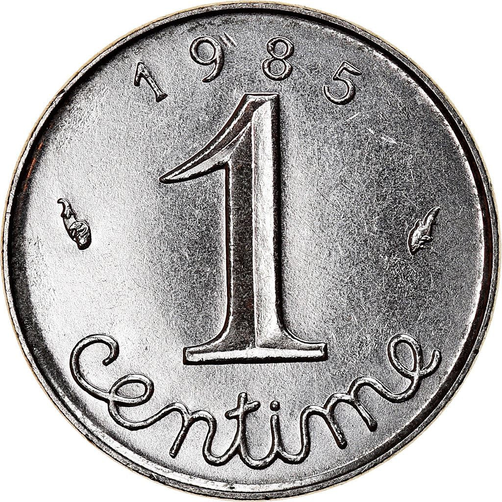 French Coin 1 Centime | KM928 | France | 1961 - 2001