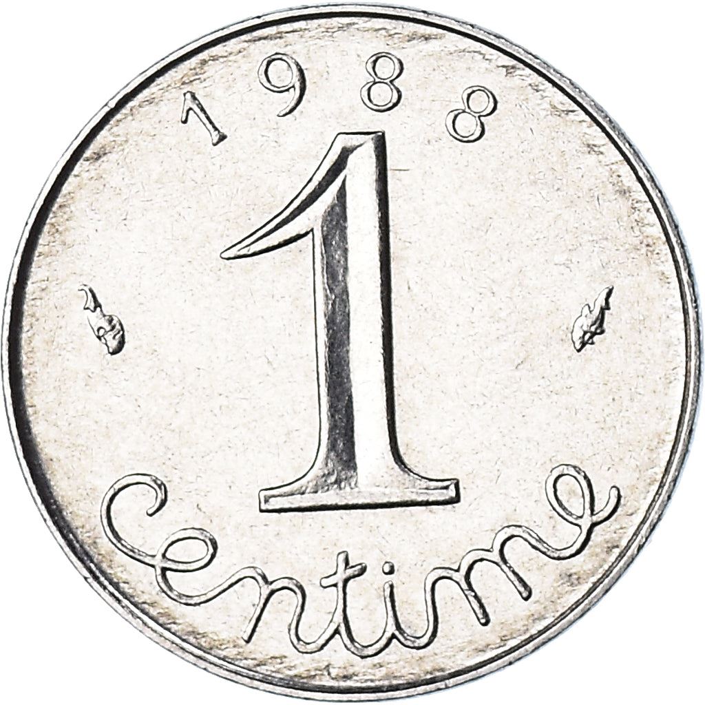 French Coin 1 Centime | KM928 | France | 1961 - 2001