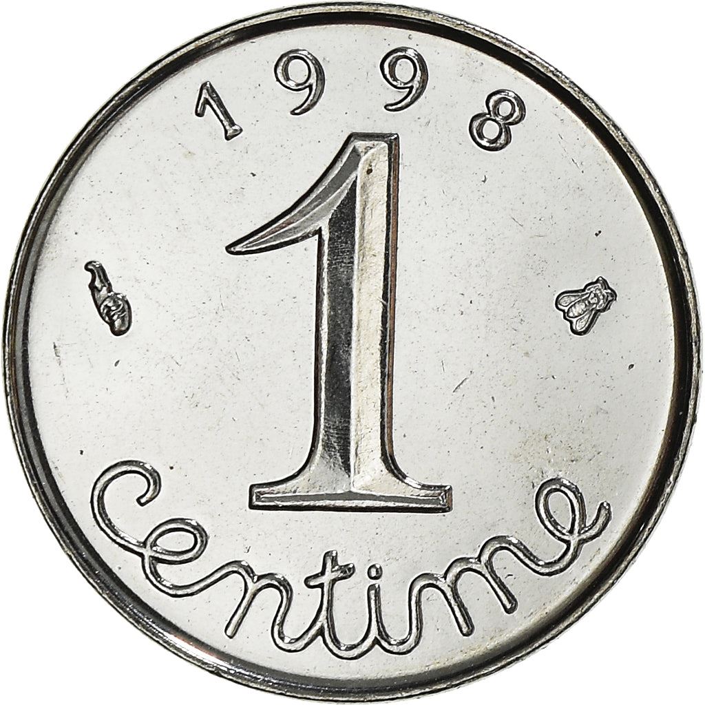 French Coin 1 Centime | KM928 | France | 1961 - 2001