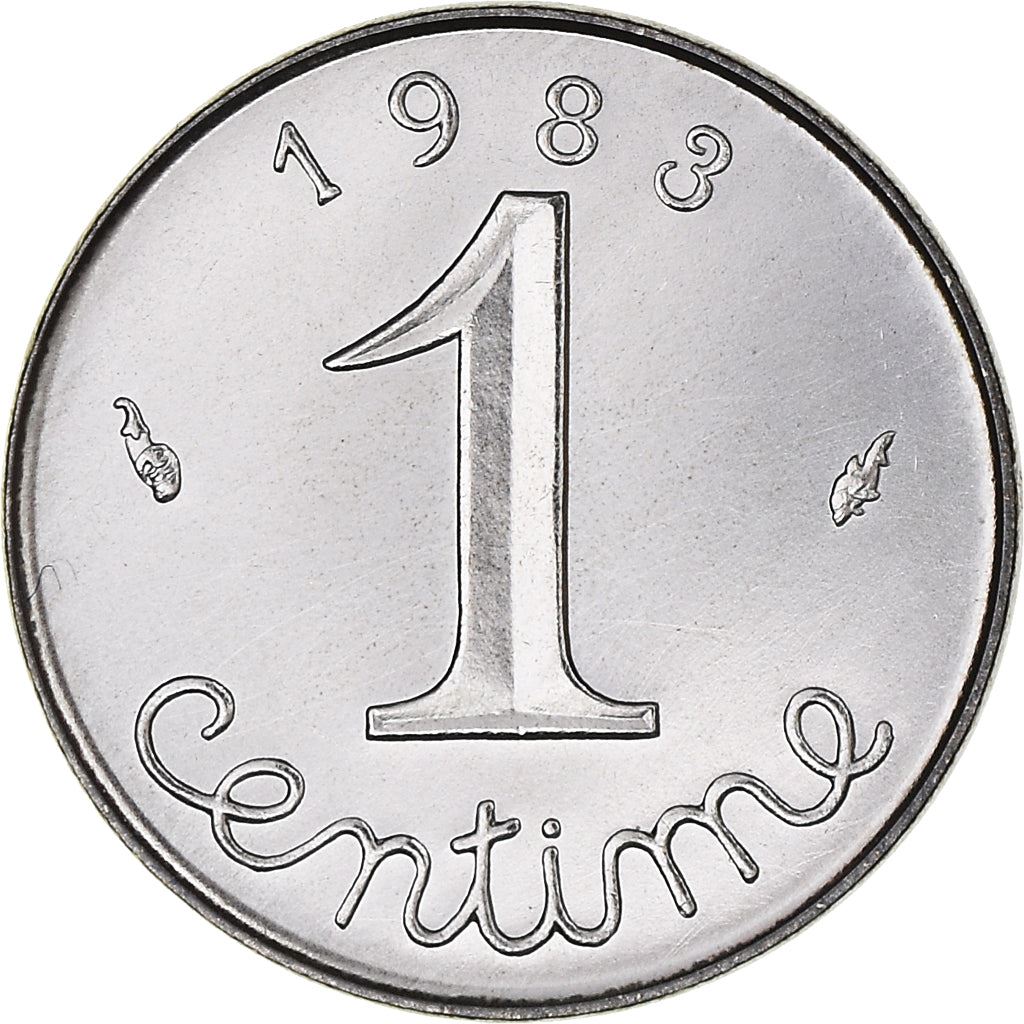 French Coin 1 Centime | KM928 | France | 1961 - 2001