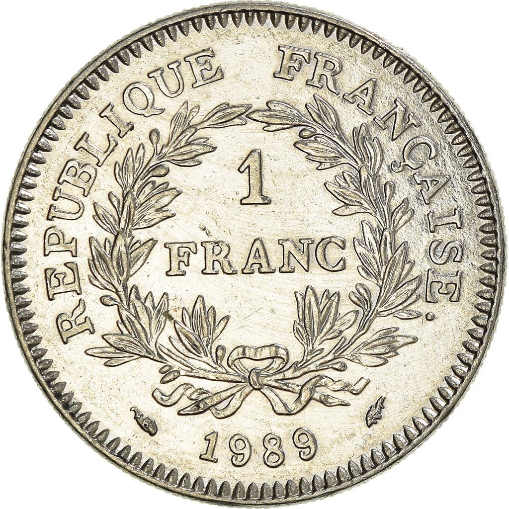 French Coin 1 Franc | Estates General | KM967 | France | 1989