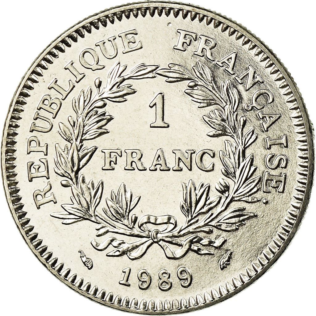 French Coin 1 Franc | Estates General | KM967 | France | 1989