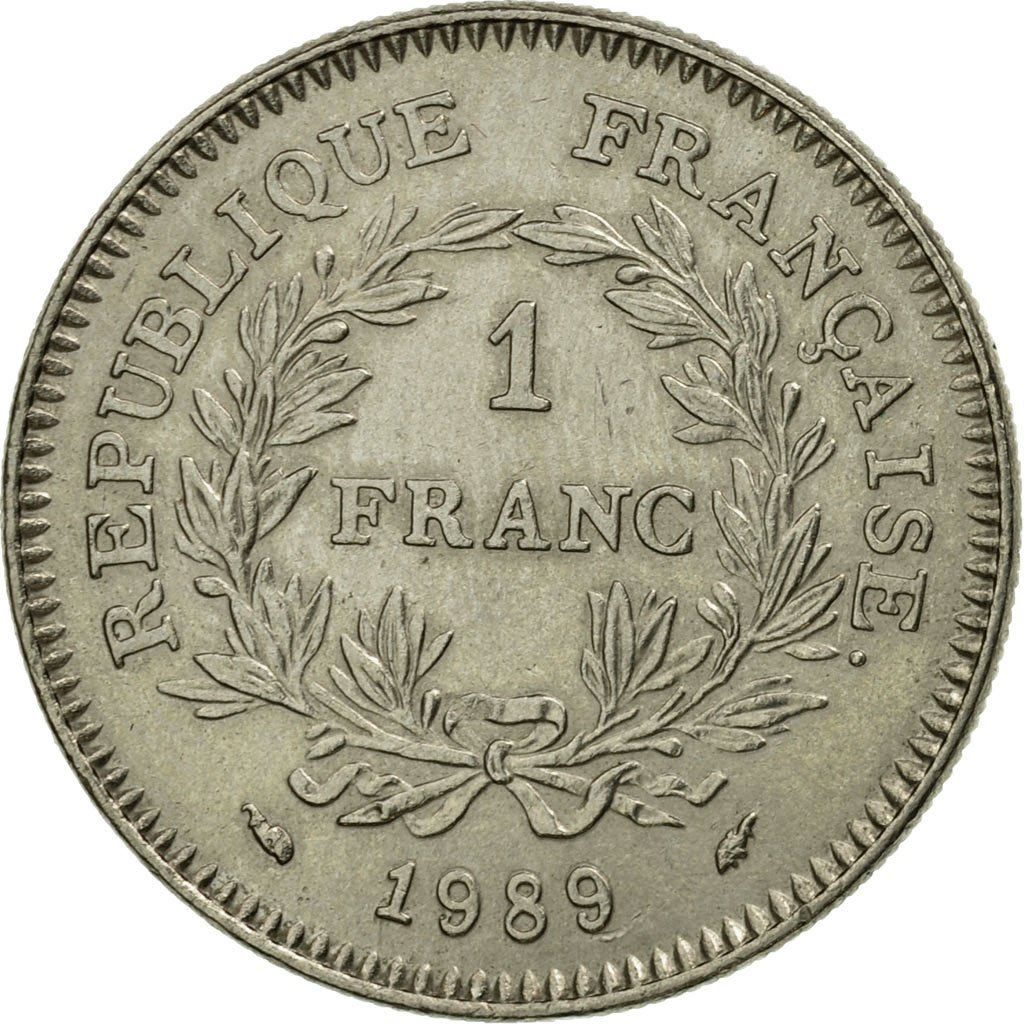 French Coin 1 Franc | Estates General | KM967 | France | 1989