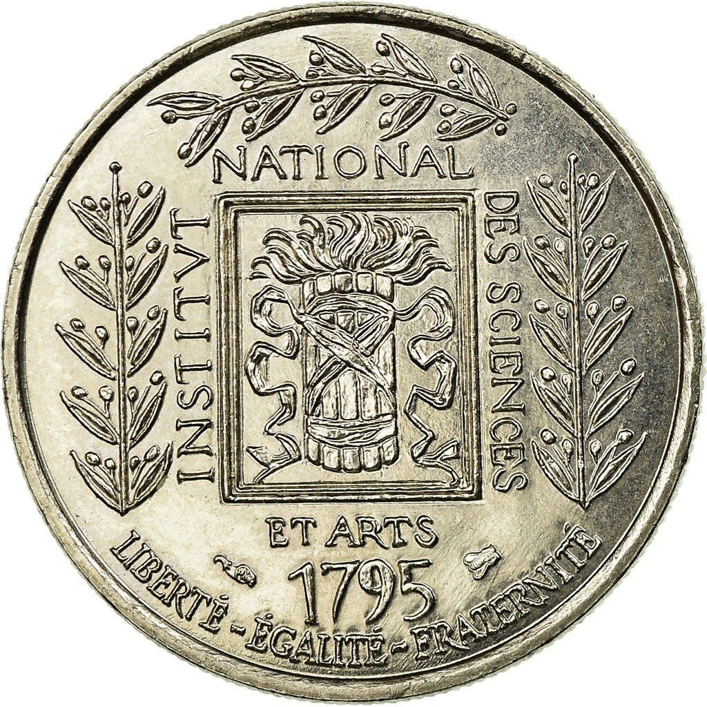 French Coin 1 Franc Institut de France | KM1133 | France | 1995