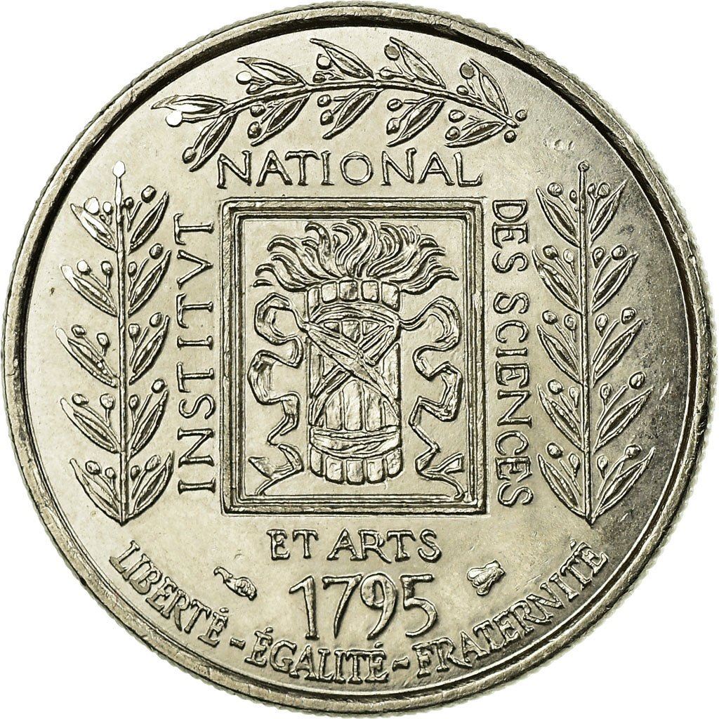 French Coin 1 Franc Institut de France | KM1133 | France | 1995