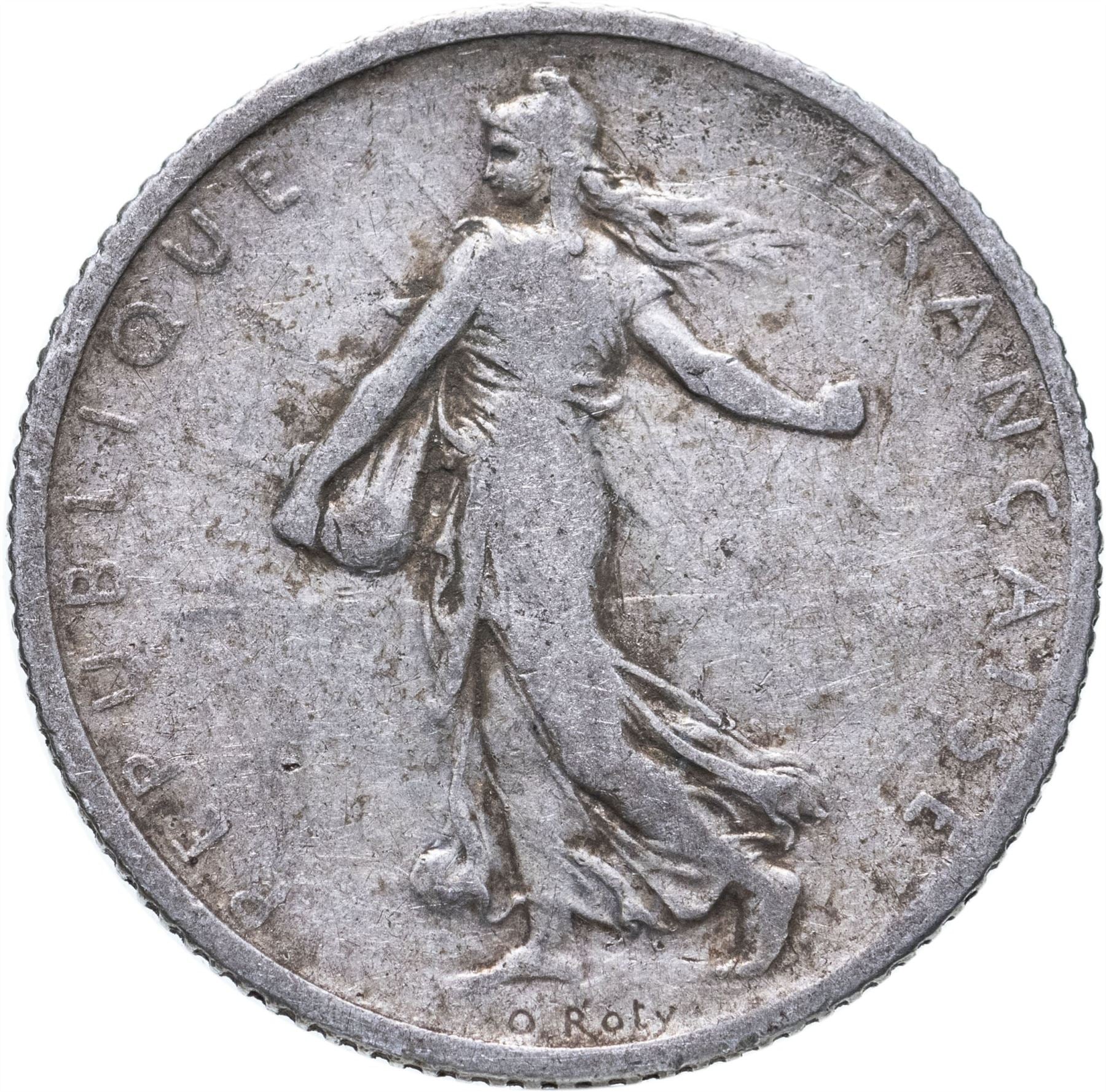 French Coin 1 Franc | KM844 | France | 1898 - 1920