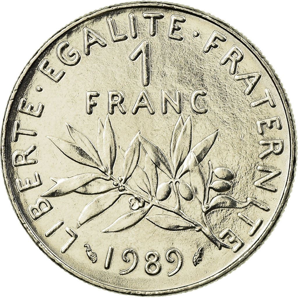 French Coin 1 Franc | Signature O. Roty | KM925.1 | France | 1959 - 2001