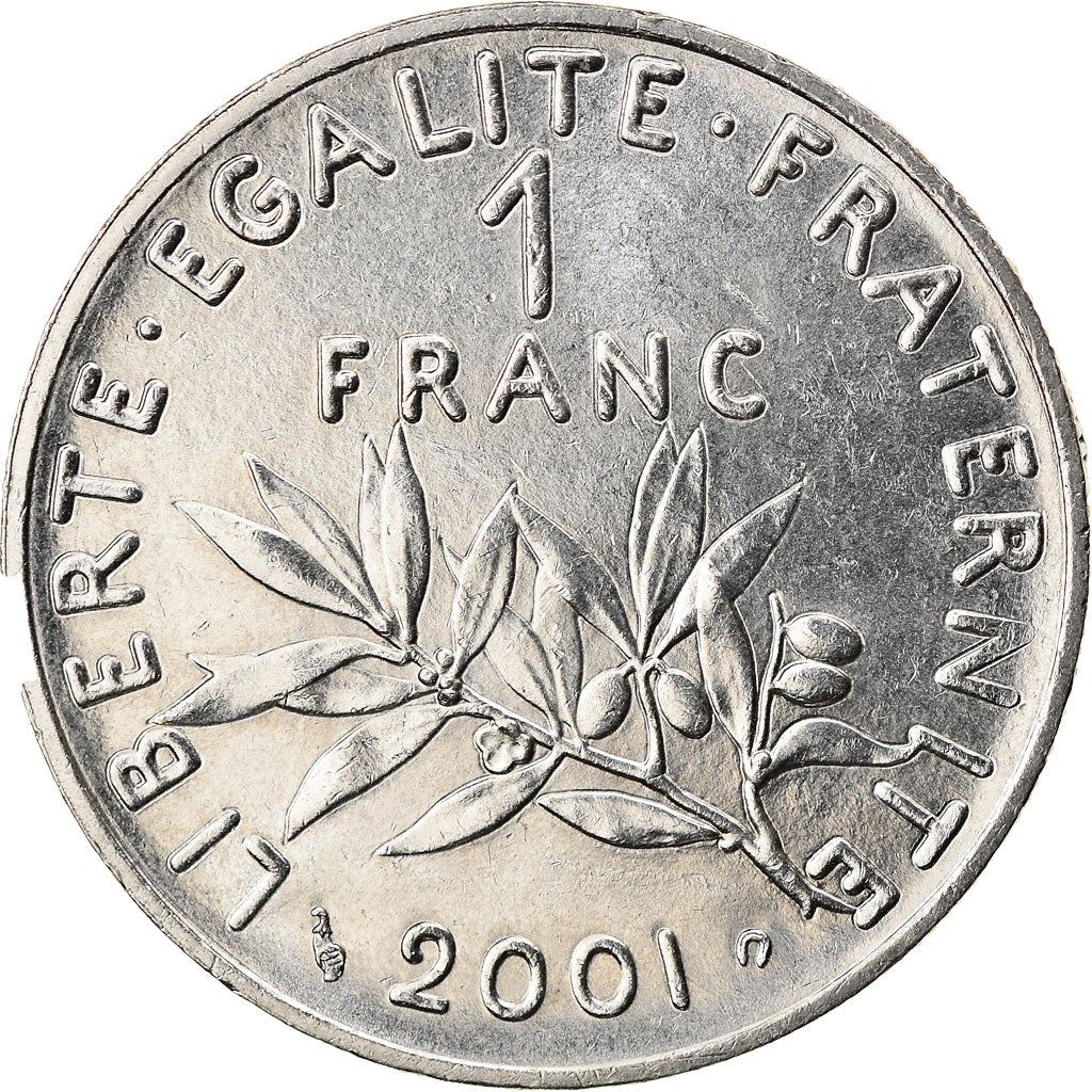 French Coin 1 Franc | Signature O. Roty | KM925.1 | France | 1959 - 2001